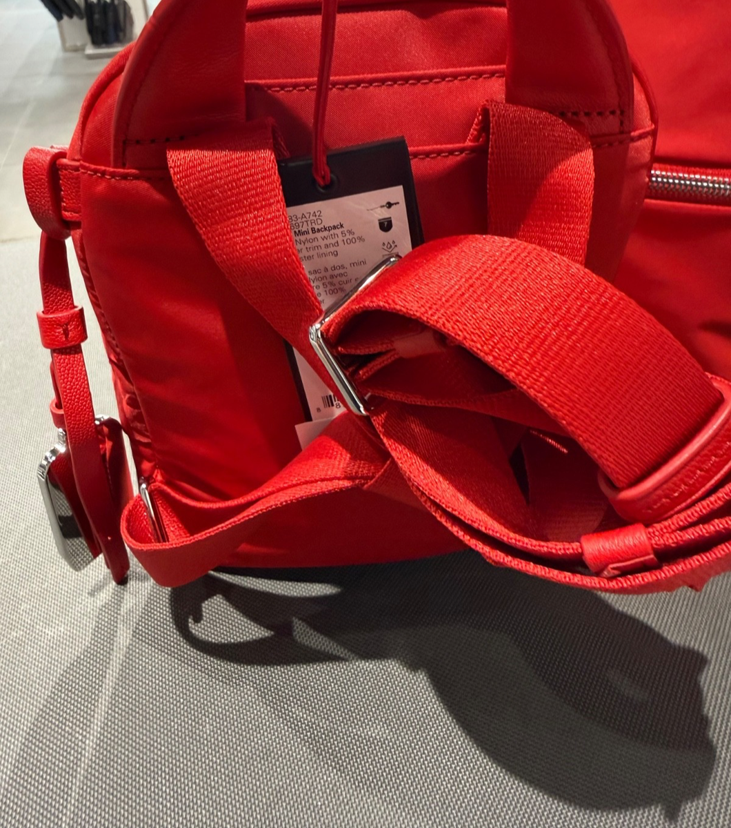 NEW Tumi Voyageur CELINA MINI 8.5” Nylon Backpack - TUMI RED | eBay
