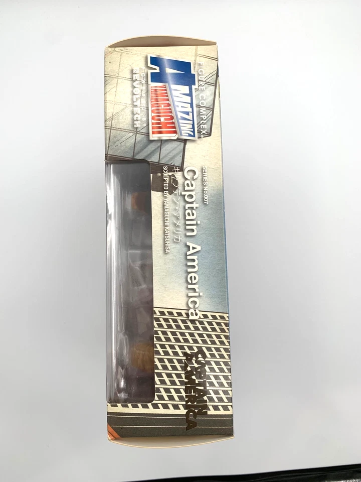 Figura de acción AMAGING YAMAGUCHI Capitán América No.007 KAIYODO REVOLTECH 2018 Foto 3 de 4