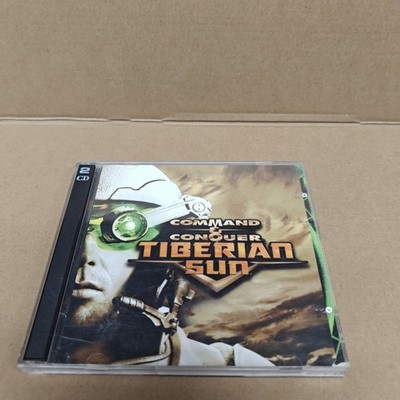 Command & Conquer Tiberian Sun PC 2 CD-ROM Westwood Studios 1999 (4-1-3)