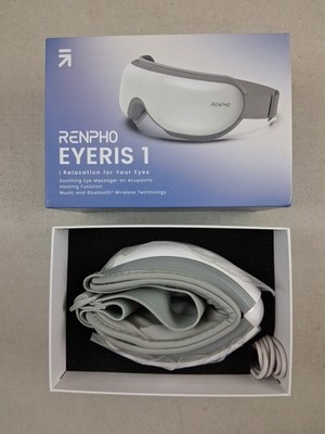 RENPHO Eyeris1 Eye Massager Migraine Massager w/ Heat Music & Remote Bluetooth