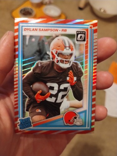 2025 Panini Donruss - Rated Rookie Dylan Sampson #389 Optic Prizm Freedom SSP