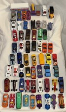 Large Vintage Lot Mostly Hot Wheels  Few Matchbox HW Porsche Bus Batmobiles