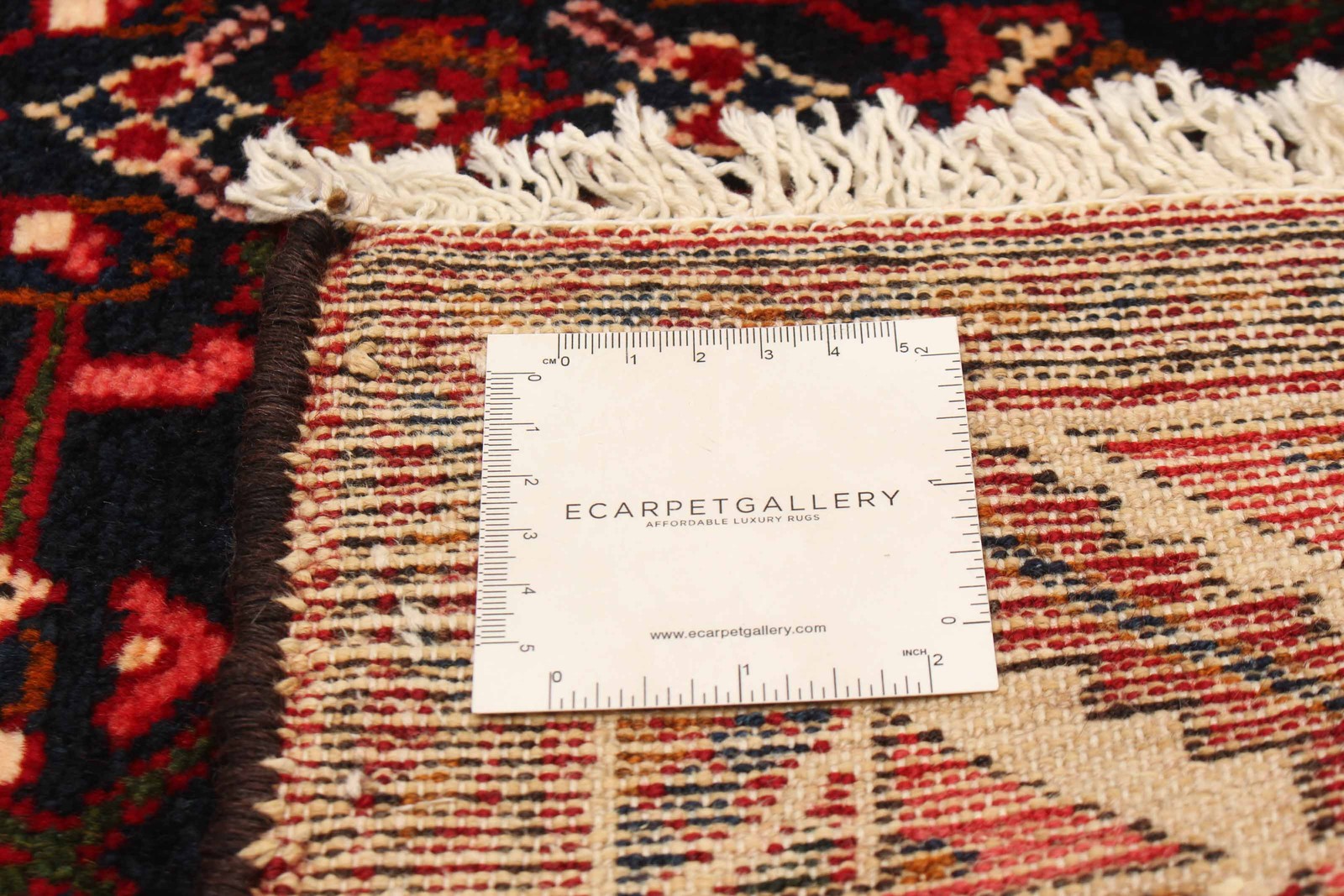 Vintage Hand-knotted Runner Rug 3'5" x 9'3" Traditional Oriental Wool Carpet