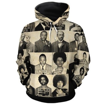 Civil Rights Leaders All-over Hoodie & Zip hoodie
