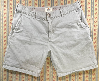 Marine Layer Shorts size 34 cotton chino beige