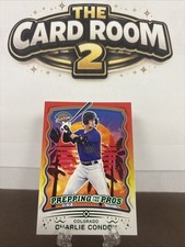 2025 Panini Prospect Edition Charlie CondonPROS #8 SP Green Foil