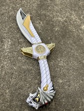 Mighty Morphin Power Rangers Saba The Talking Tiger Saber Legacy White Ranger