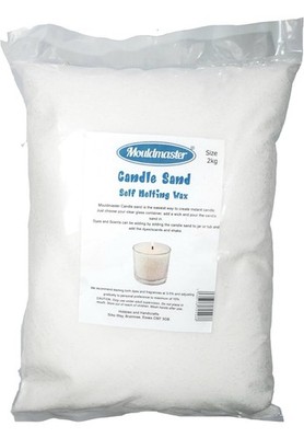Mouldmaster Kerzensandwachsgranulat selbstschmelzendes Wachs 2 kg