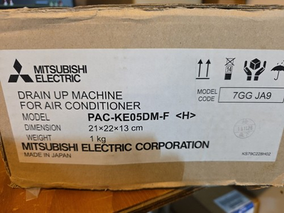 #ad Mitsubishi Electric Drain Up Mashine PAC KE05DM F FOR AIR CONDITIONER $250.00