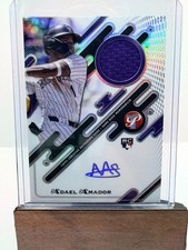 2025 Topps Pristine Pieces Autograph Relics RC Adael Amador Refractor Rookie
