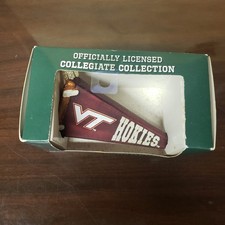 Old World Christmas Virginia Tech Mouth-Blown, Hand-Painted Glass Ornament