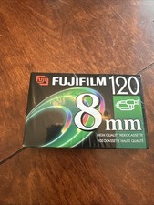 Fuji 120 High Quality Blank 8mm Video Camcorder Cassettes- Sealed