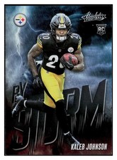 2025 Panini Absolute - By Storm Kaleb Johnson #8 (RC)