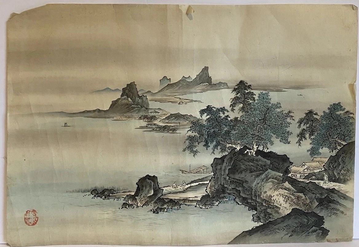Pre - 1800 Antique Japanese Paintings & Scrolls for sale | eBay