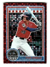2025 Panini Stars and Stripes USA Baseball #191 Tyler Spangler #/199 Red