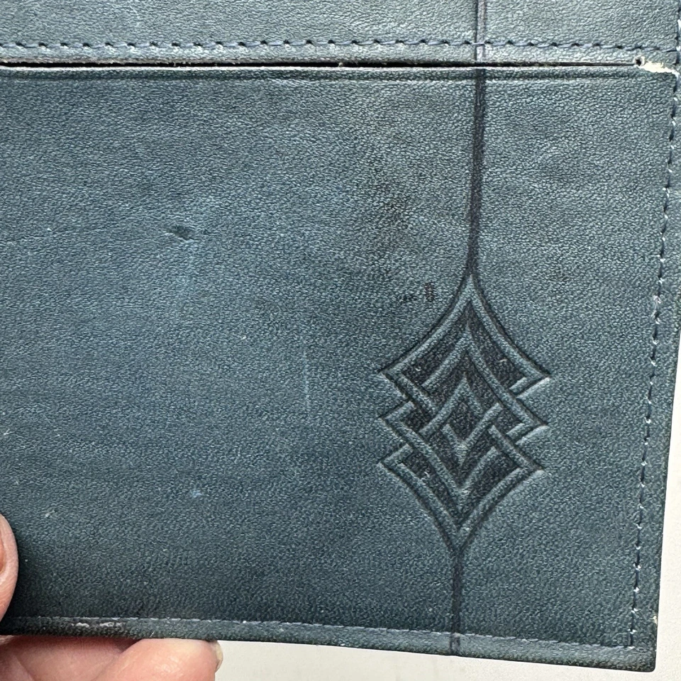 Vintage Princess Gardner Dark Green Leather Slim Wallet - Image 2 of 4