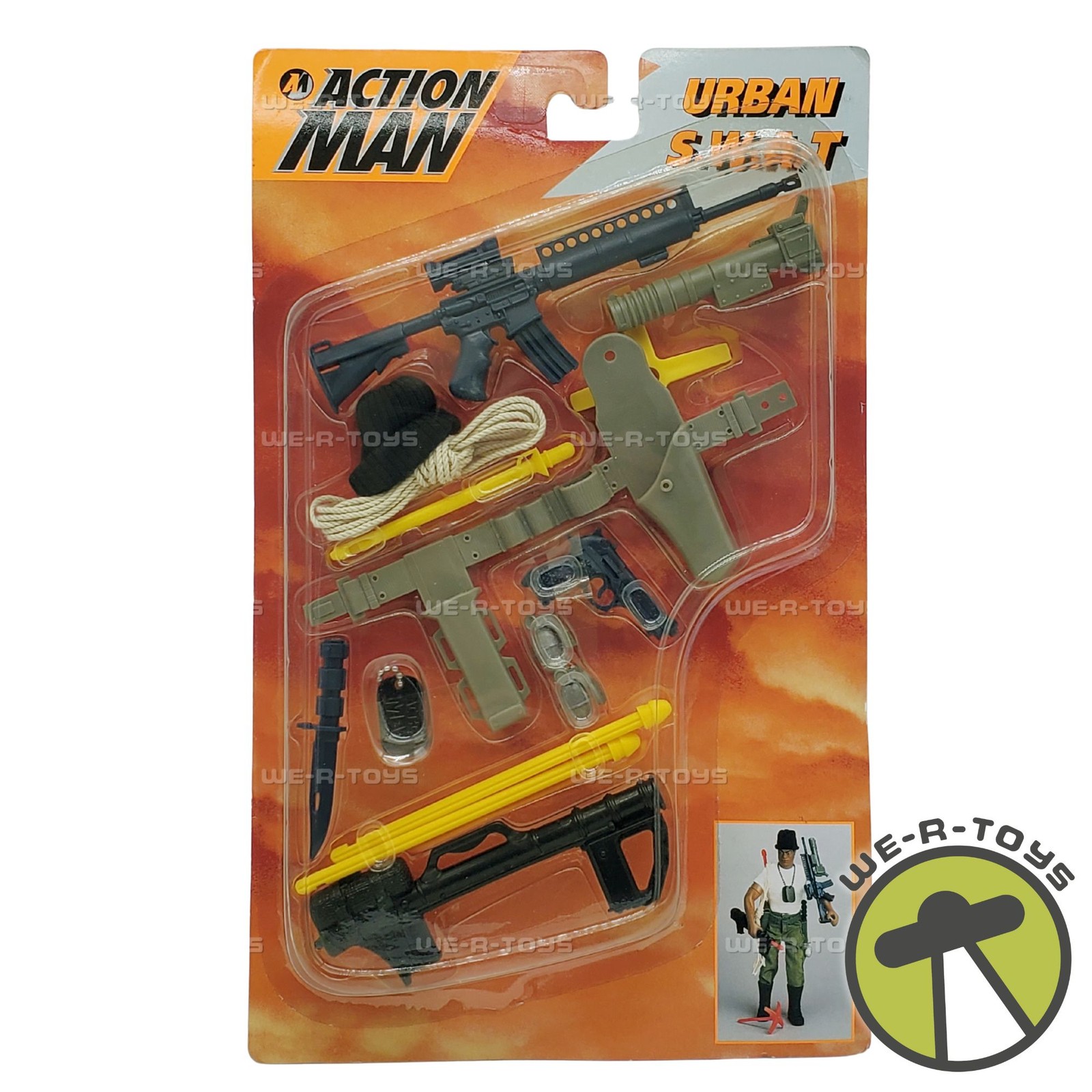 Action Man Urban S.W.A.T Set 1995 Hasbro 186 New