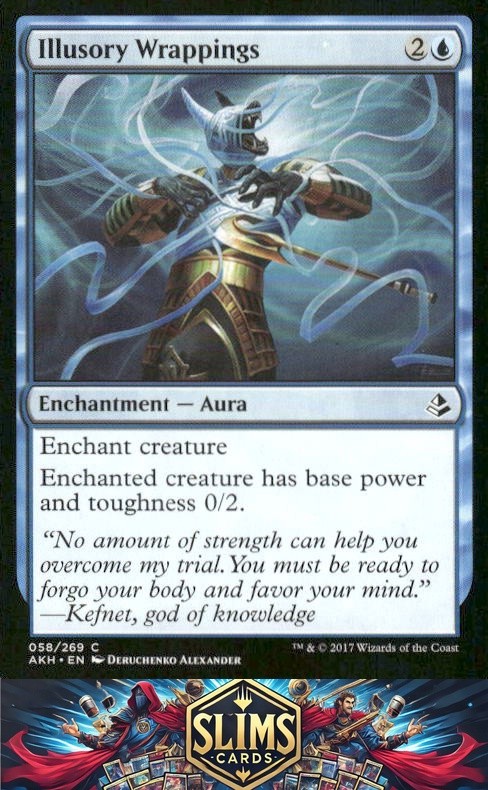 Magic the Gathering MTG Amonkhet Illusory Wrappings #58 Buy 2 Get 1