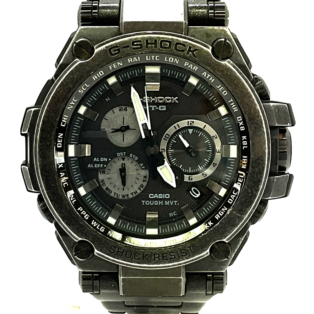 時計 CASIO G-SHOCK MTG-S1000V-1AJF G-SHOCK WATCH MTG-S1000V-1AJF SOLAR BLACK X BLACK DIAL STAINLESS