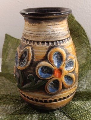 Vintage Bay Keramik W. German Art Pottery Vase. 14 74