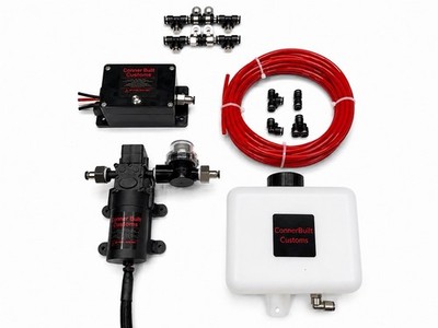 Automatic Sprayer Burnout Drift Tire water spray cooling kit W/ WOT Switch RED