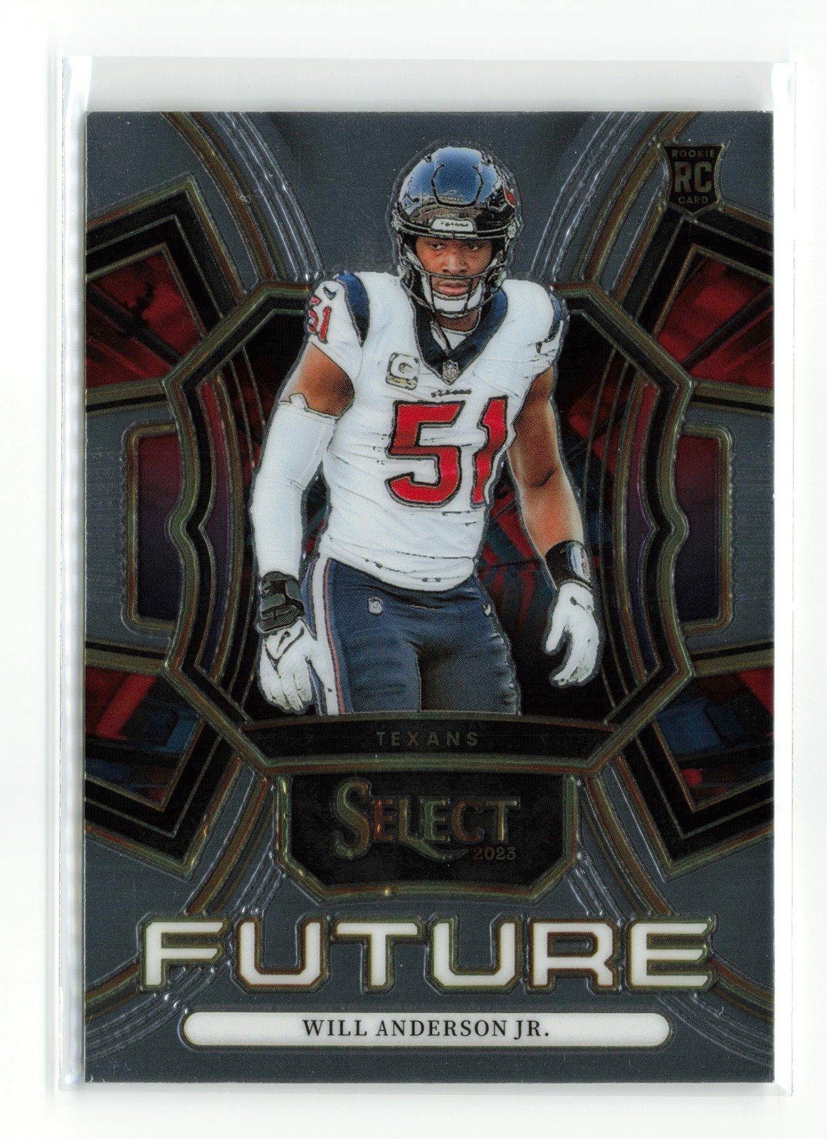 2023 PANINI SELECT SELECT FUTURE WILL ANDERSON #FUT-WAN RC TEXANS