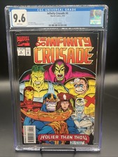 Infinity Crusade #4 (Marvel Comics September 1993)CGC Graded 9.6 NM+ White Pages