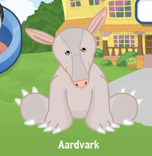 Webkinz Classic Aardvark Adoption Code Only HM490 Code Messaged