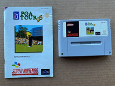 Thumbnail of ebay&reg; auction 358384249804 | SUPER NINTENDO PGA TOUR GOLF 96 + ANLEITUNG SNES SPIEL GETESTET & FUNKTIONSFÄHIG