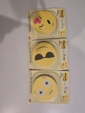 3 Post-it®  Sticky Notes, Emoji Variety, 2 Pads, Happy Face per Package