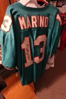 Dan Marino Autographed Miami Dolphins Football Jersey JSA COA XL