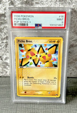 2006 Pokemon POP Series 3 #16 Pichu Bros. PSA 9 Mint Graded Slab Card Pokémon on eBay