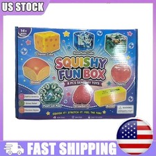 8-Piece Set Mystery Squishy Box Malt Sugar Stress Relief Fidget Toys