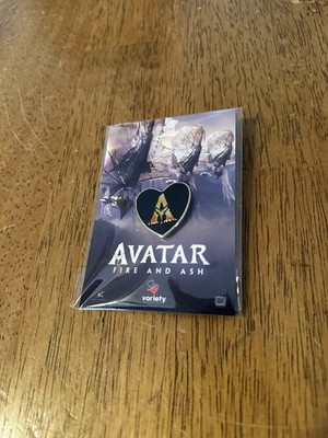 AVATAR Fire And Ash 2025 VARIETY Heart Pin AMC Movie theatre exclusive NEW