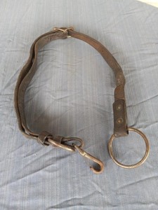 Vintage Antique CHICAGO FIRE DEPT Squad 10 Squad/Truckman's Belt 1940's-80's era