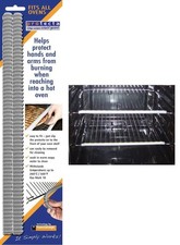 Protecta Oven Shelf Guard Rubber Guard Protect From Burning 35.5cm Approx