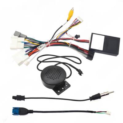 for Renault Android navigation 16P audio video modification cable decoding box