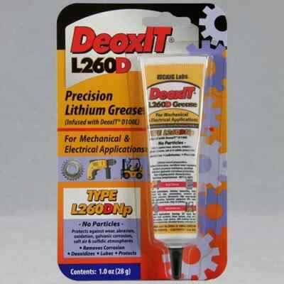 DeoxIT  L260DNp Plus (no particles w/DeoxIT  D100L) Grease, 28g squeeze tube
