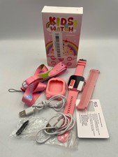 OKYUK 4G Kids Smart Watch,- light Pink 