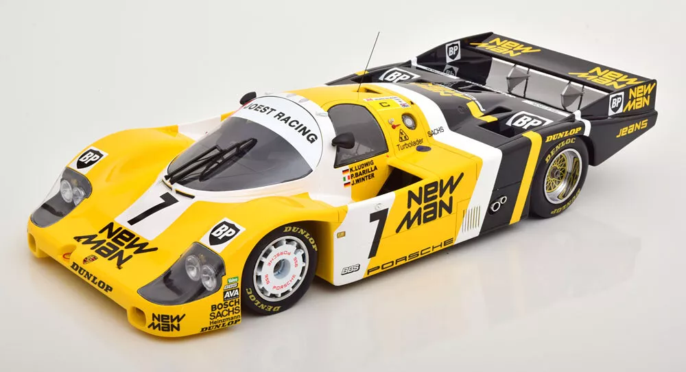 1/12 Scale Porsche 956B 956 NewMan Joest Racing #7 LeMans Winner 1985 by CMR