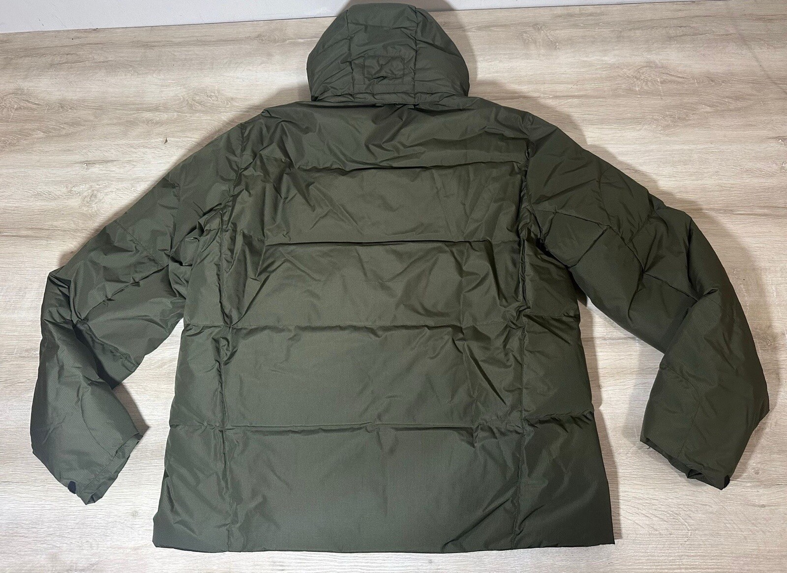 Polo Ralph Lauren uomo B&T giacca cappotto verde 1XB piccolo pony con cappuccio nuovo senza etichette