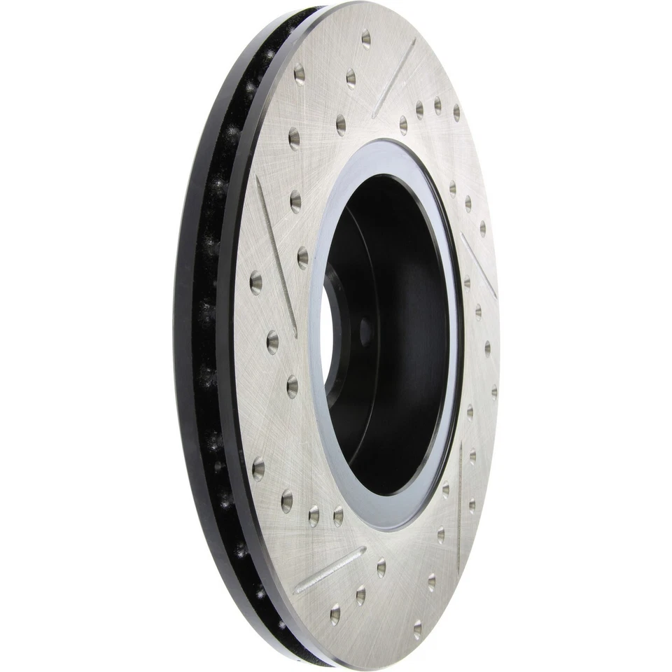 Rotor de freno de disco del lado del conductor delantero Stoptech para Cougar, Contour (127.61056L) Foto 3 de 4