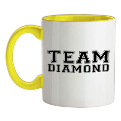 Team Diamond - Keramiktasse - Gladiator TV Game Show Name Anwärter