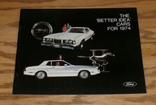Original 1974 Ford Lincoln Mercury Full Line Sales Brochure Mailer 74 Mustang