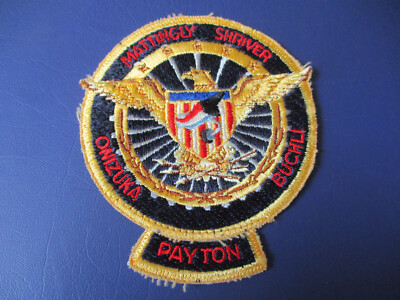 1985 Discovery STS-51-C Shuttle embroidered patch Mattingly Shriver Onizuka *
