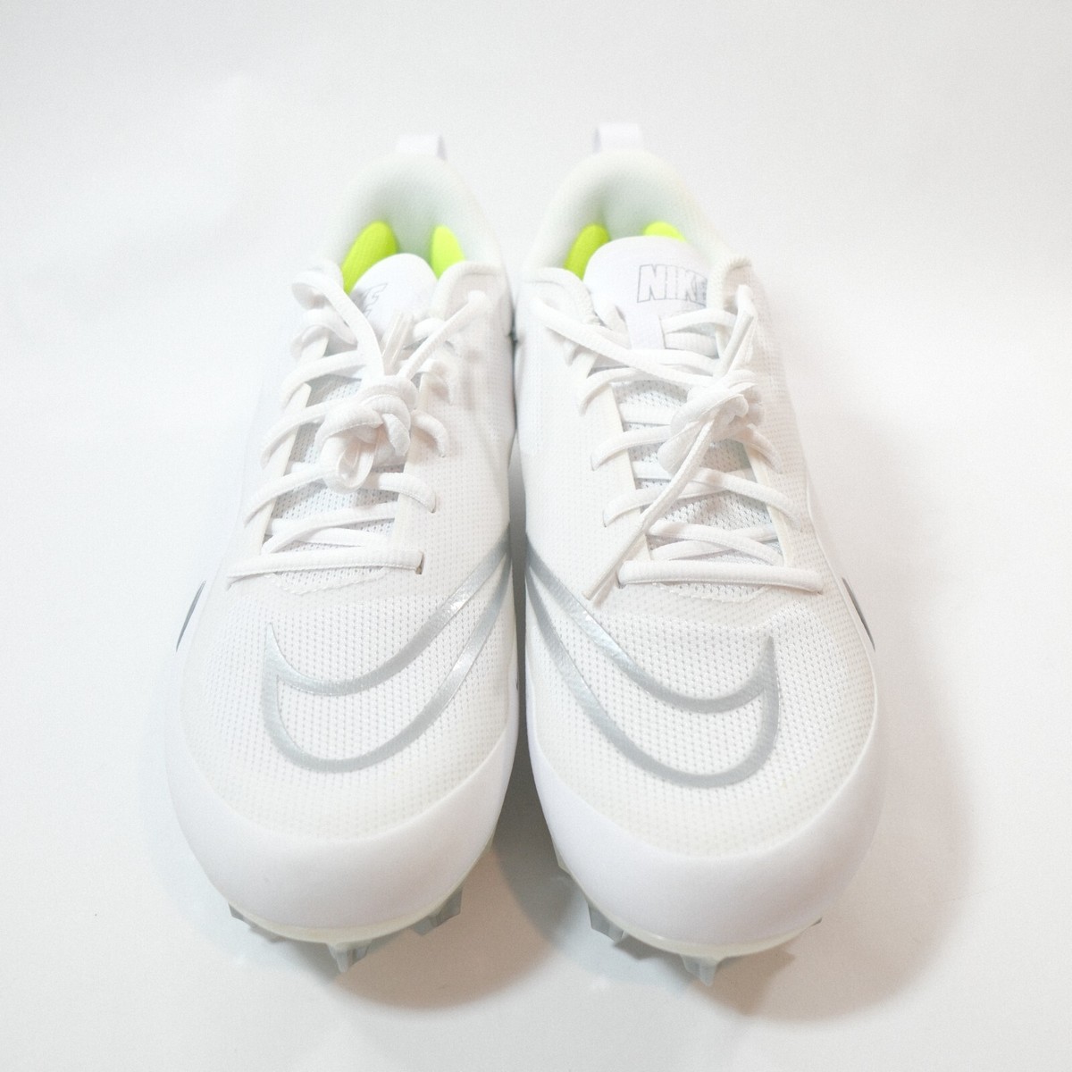 Nike Alpha Huarache 8 Pro \'White Metallic Silver\' CW4439-100 size 12.5 Amazon.com | Nike Alpha Huarache 8 Pro Men main image 3