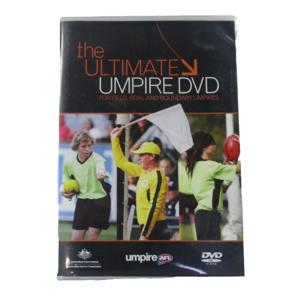 The Ultimate Umpire DVD R0 Field Goal Boundary Umpires + Booklet Official AFL - Image 4 of 4
