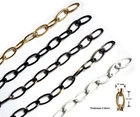 2 Chandelier Light Chain 32mm x 17mm Hanging Ceiling Décor Lighting Linked Chain