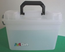 Portable Arts  Craft Organizer Inner Tray Clear Carrying Case Flambeau ArtBin