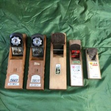 Lot de 5 outils de menuisier vintage japonais Kanna Hand Plane